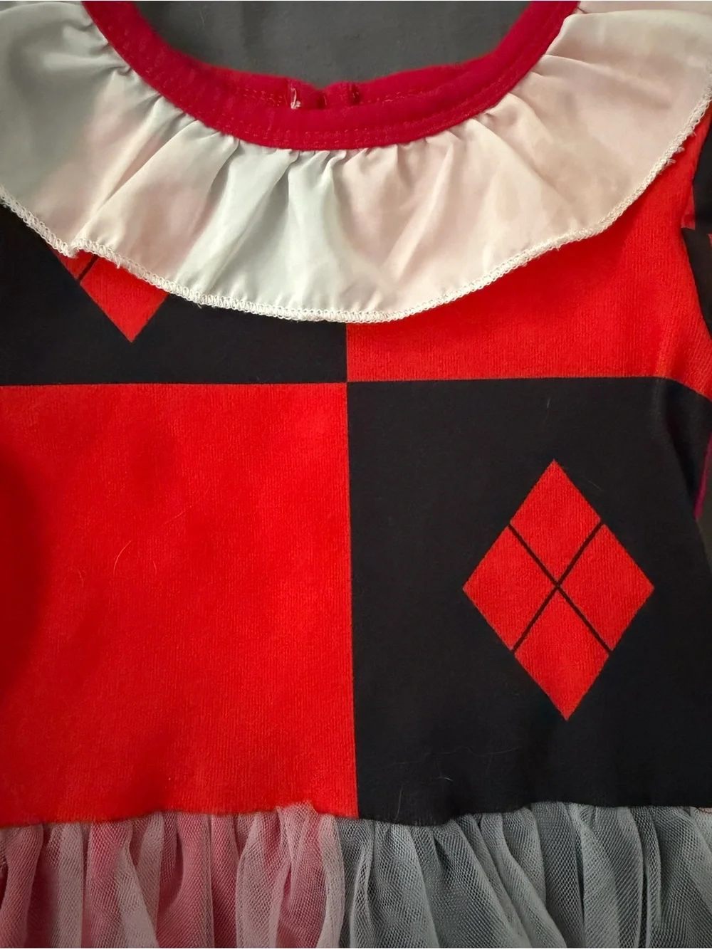 HINTINA Harley Quinn/Clown Halloween Costume Size 90/12-18 Months VGUC